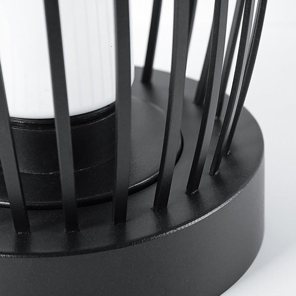 Industrial Courtyard Waterproof Caged LED Floor Light, Floor Lamp, detail 19