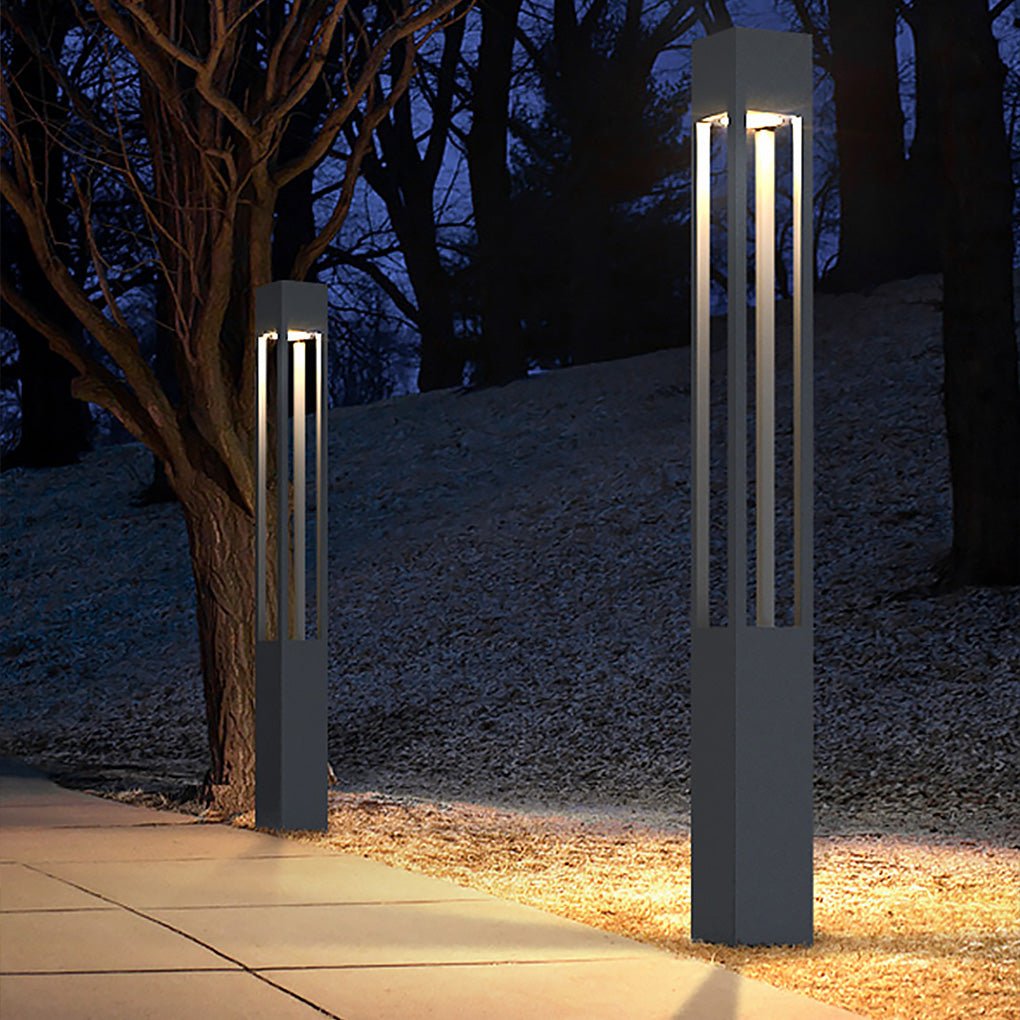 Exterior Lawn Light Waterproof Garden Solar LED Landscape Lighting for Villa Courtyard, Outdoor Wall Light, detail 11
