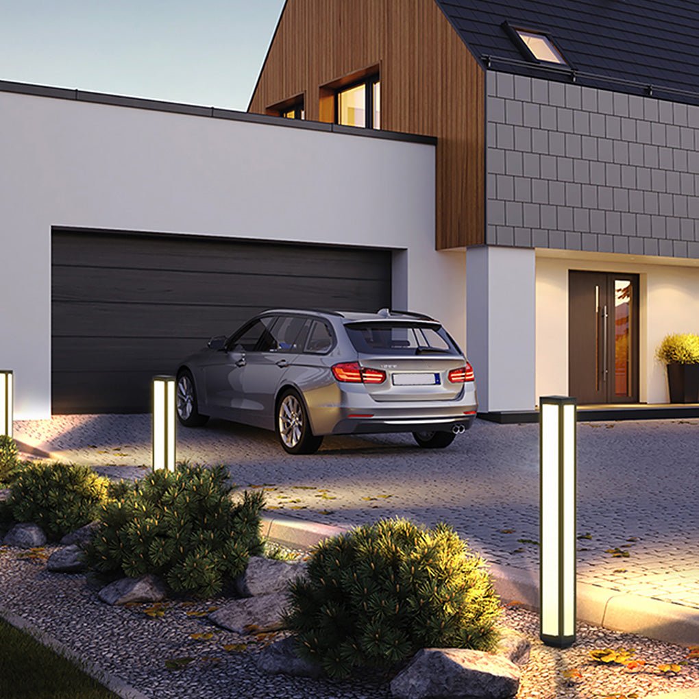 Exterior Lawn Light Waterproof Garden Solar LED Landscape Lighting for Villa Courtyard, Outdoor Wall Light, detail 9