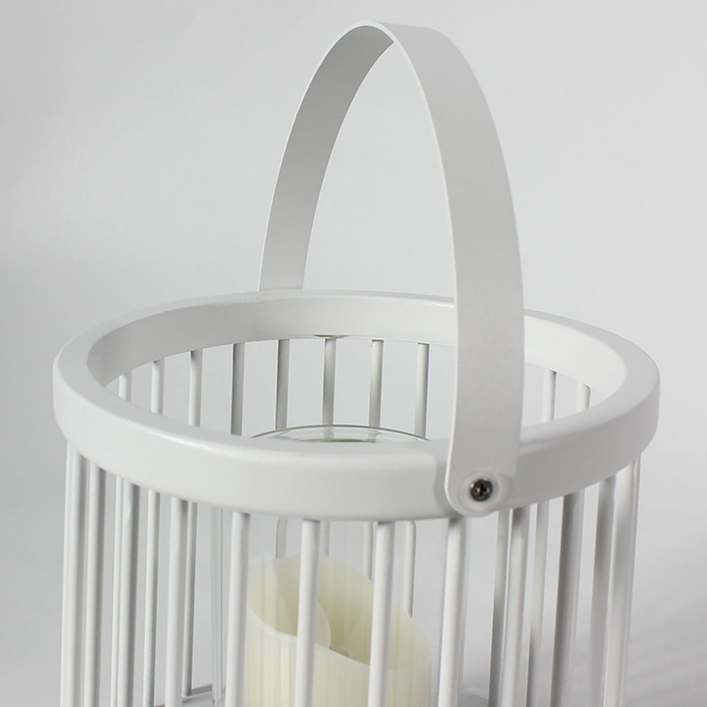 Exterior Waterproof Garden Light Rechargeable Portable Cage Landscape Lighting with US Plug, Outdoor Wall Light, detail 11