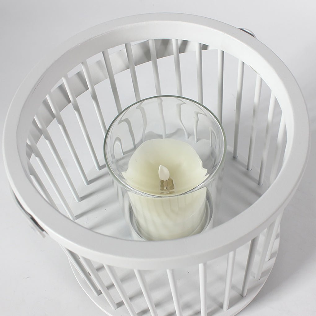 Exterior Waterproof Garden Light Rechargeable Portable Cage Landscape Lighting with US Plug, Outdoor Wall Light, detail 9