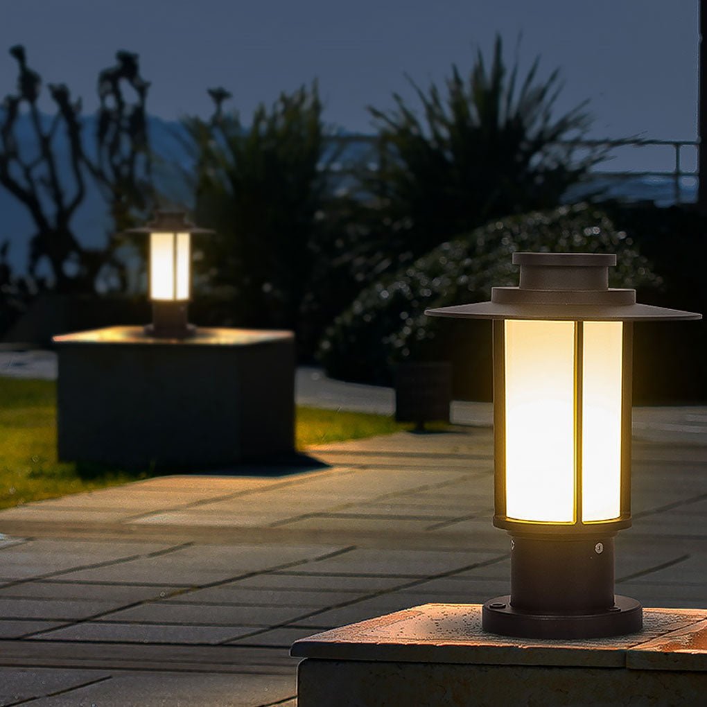 Exterior Waterproof LED Landscape Lighting Decorative Lights for Villa Fence Pillars, Outdoor Wall Light, detail 2
