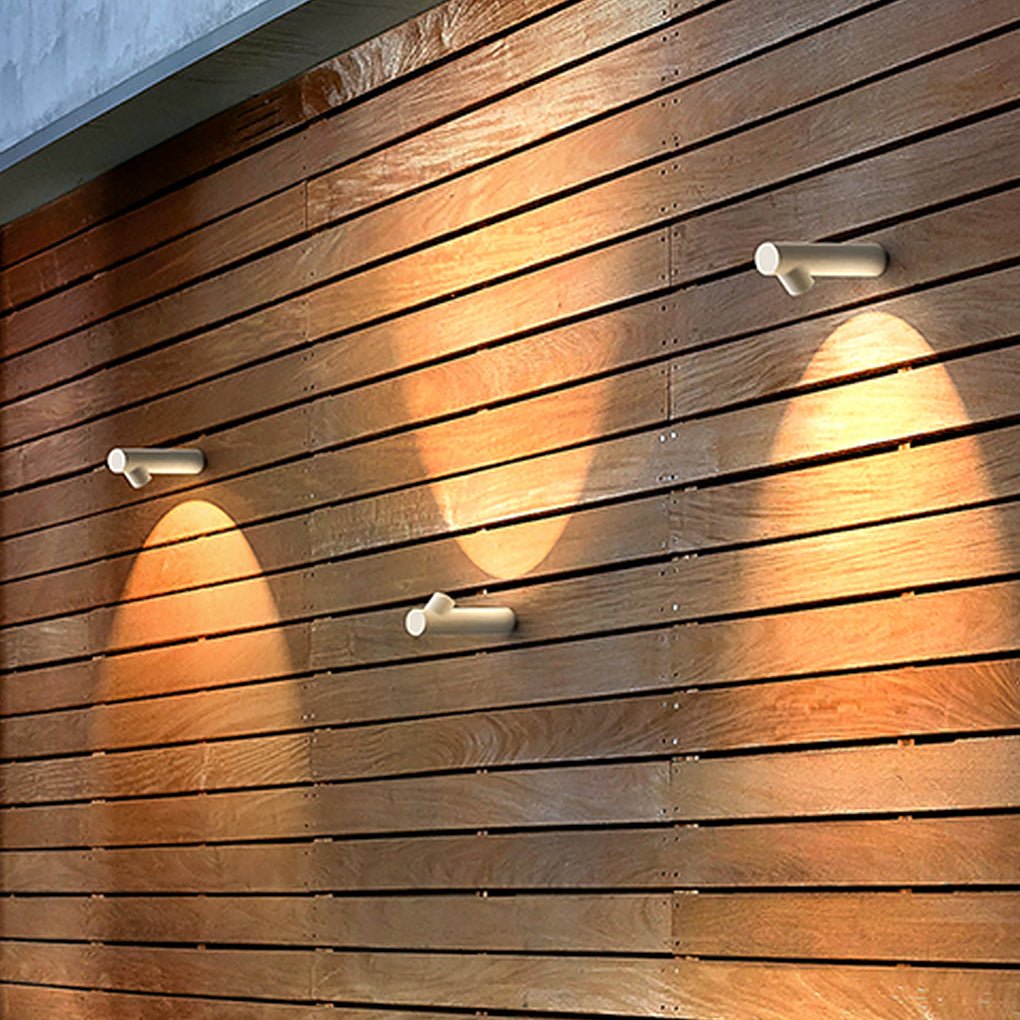 Circular Tube Shaped LED Contemporary Exterior Wall Fixtures Wall Light Wall Light, Outdoor Wall Light, detail 6