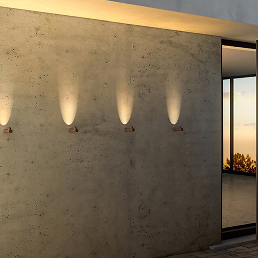 Circular Tube Shaped LED Contemporary Exterior Wall Fixtures Wall Light Wall Light, Outdoor Wall Light, detail 5