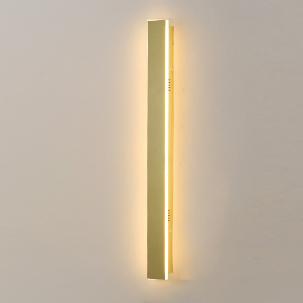 Exterior Waterproof Rust-proof Clean-Lined Strip LED Wall Fixtures Garden Light, Outdoor Wall Light, detail 11