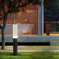 Transparent Acrylic Shade Aluminum Waterproof Contemporary Pathway Lights, Outdoor Wall Light, 17"