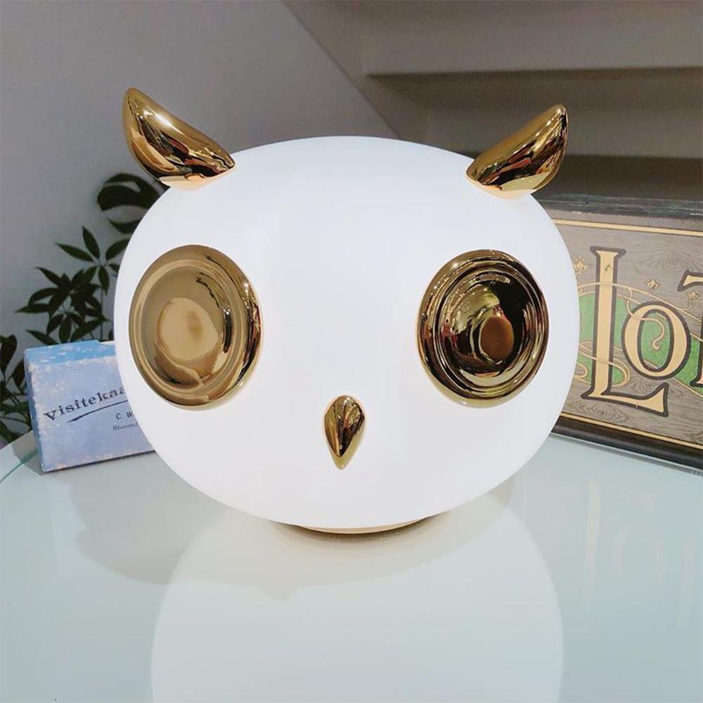 Glass Pet Desk Light, Bedside Table Lamp, detail 8