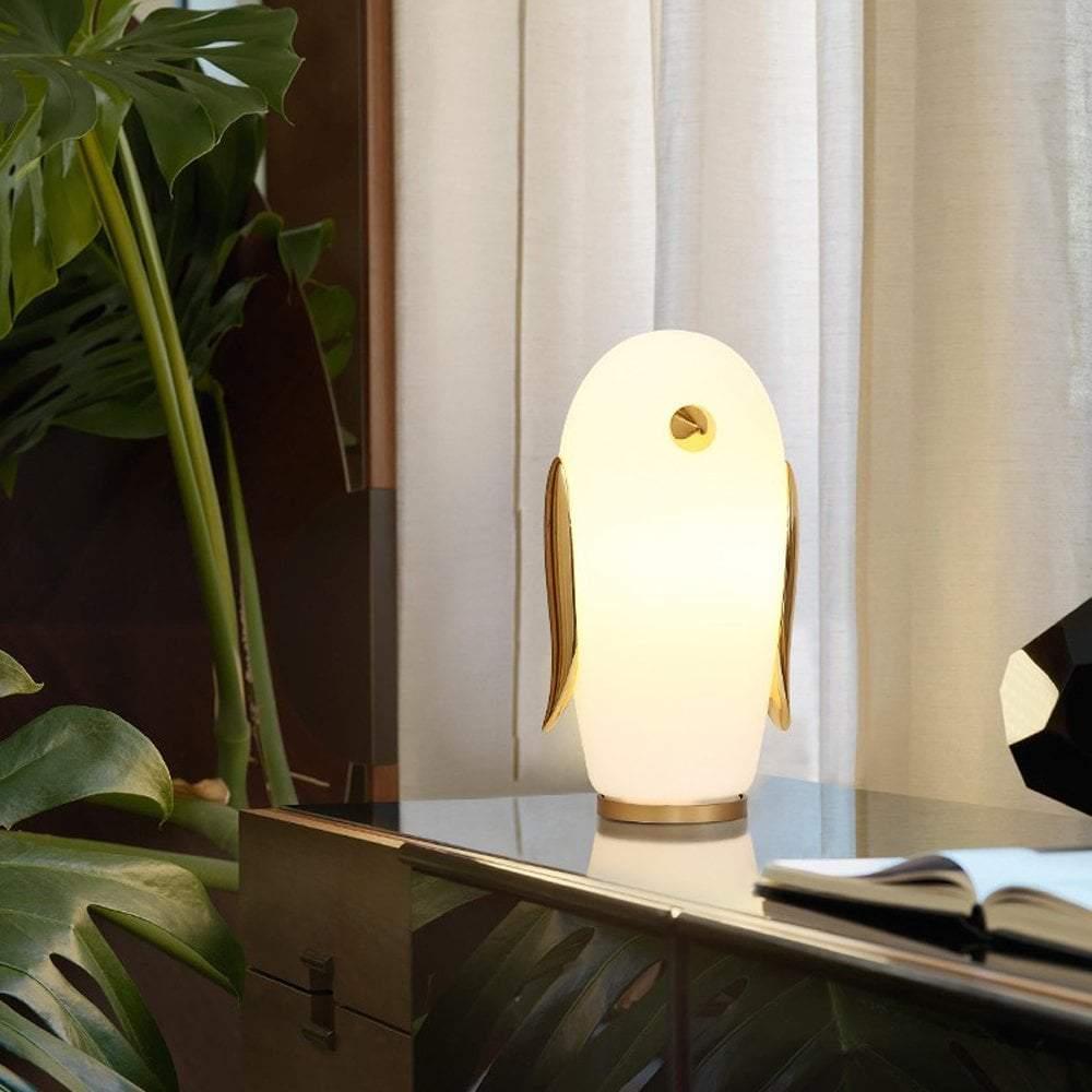 Glass Pet Desk Light, Bedside Table Lamp, detail 2