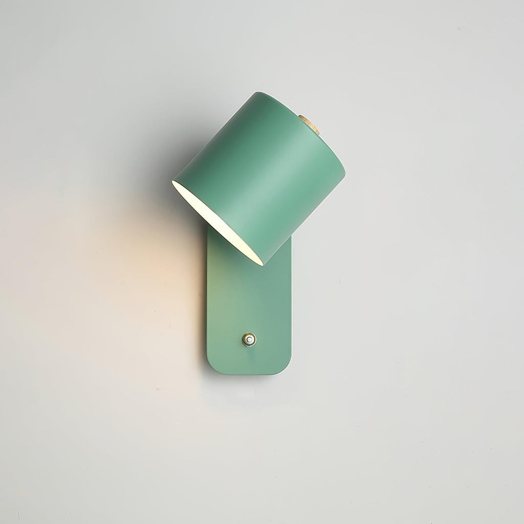 Pivot Cylinder Wall Light, Bedroom Wall Sconce, detail 18