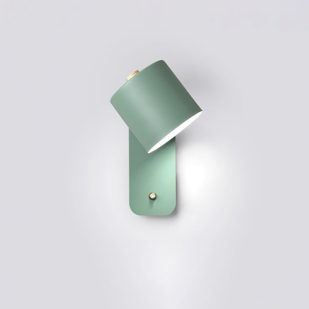 Pivot Cylinder Wall Light, Bedroom Wall Sconce, detail 2