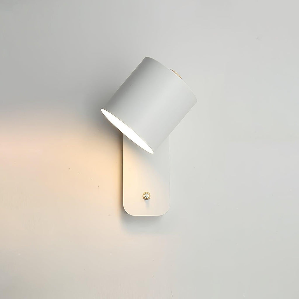 Pivot Cylinder Wall Light, Bedroom Wall Sconce, detail 34