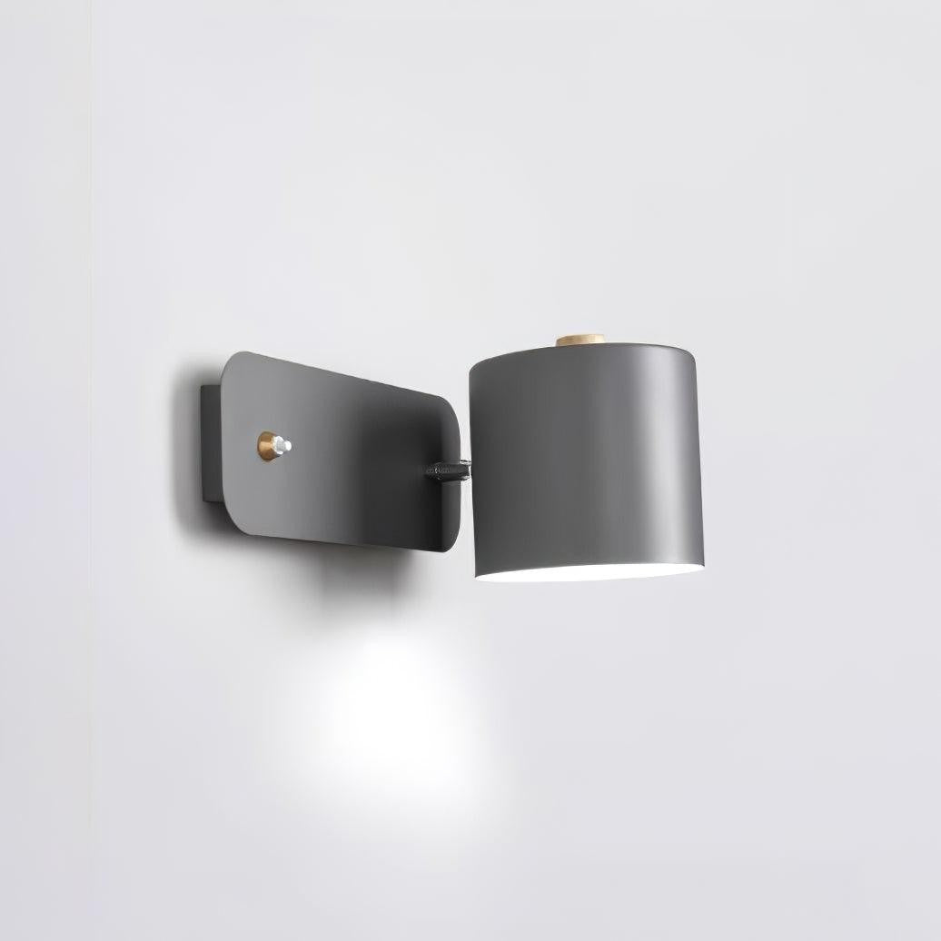Pivot Cylinder Wall Light, Bedroom Wall Sconce, detail 36