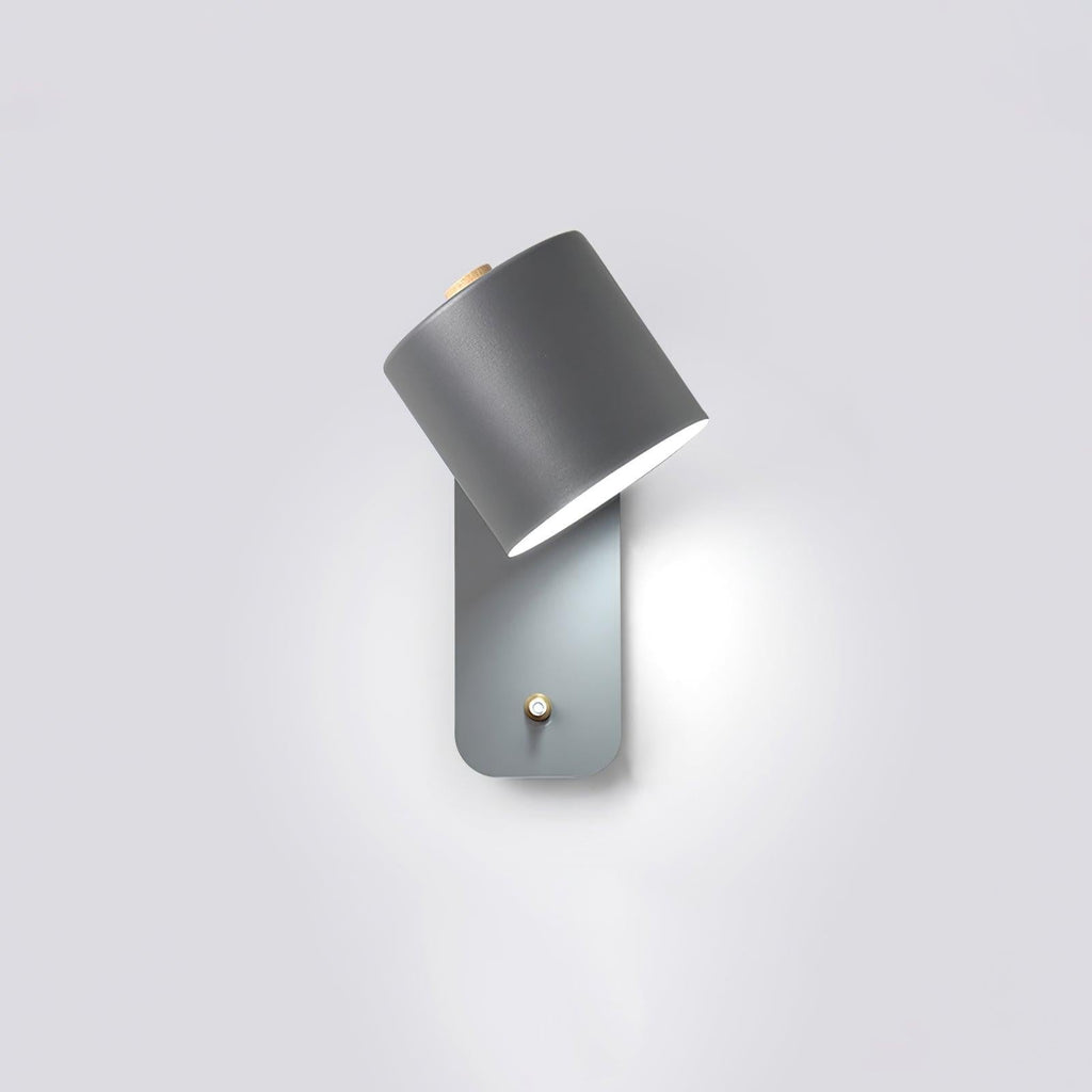 Pivot Cylinder Wall Light, Bedroom Wall Sconce, detail 3