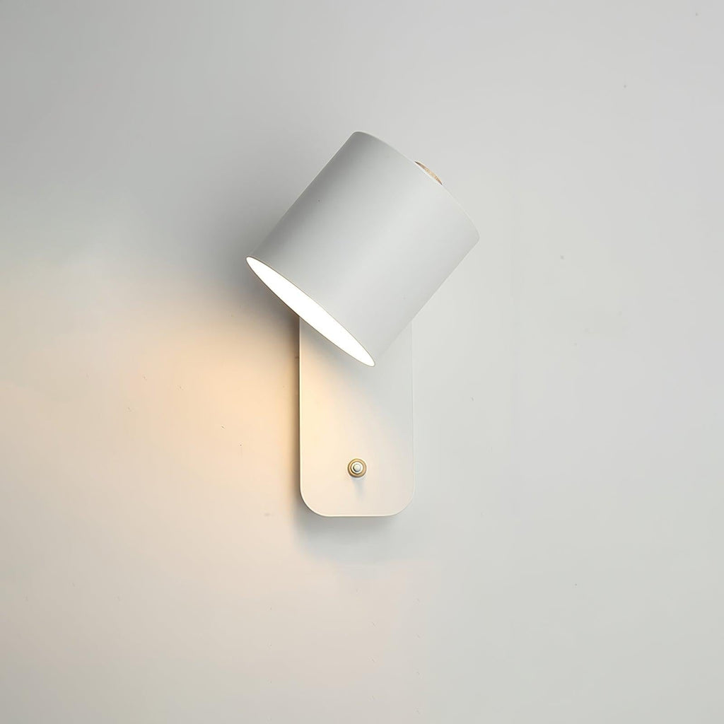 Pivot Cylinder Wall Light, Bedroom Wall Sconce, detail 40