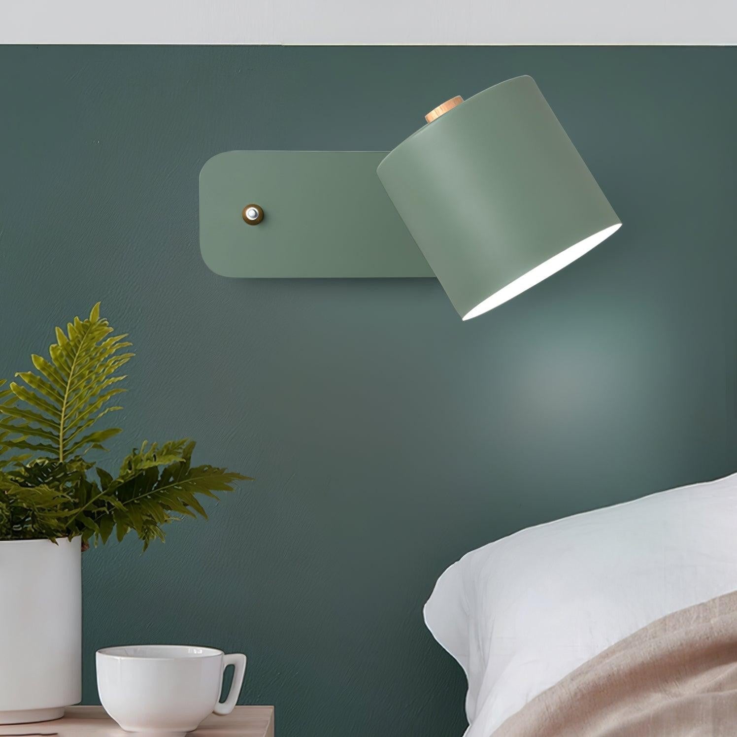 Pivot Cylinder Wall Light, Bedroom Wall Sconce, detail 42