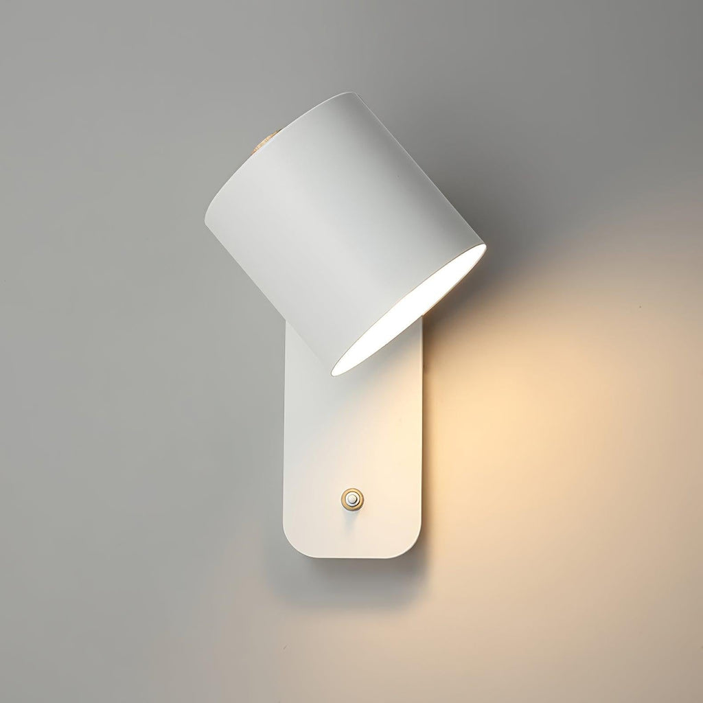 Pivot Cylinder Wall Light, Bedroom Wall Sconce, detail 43