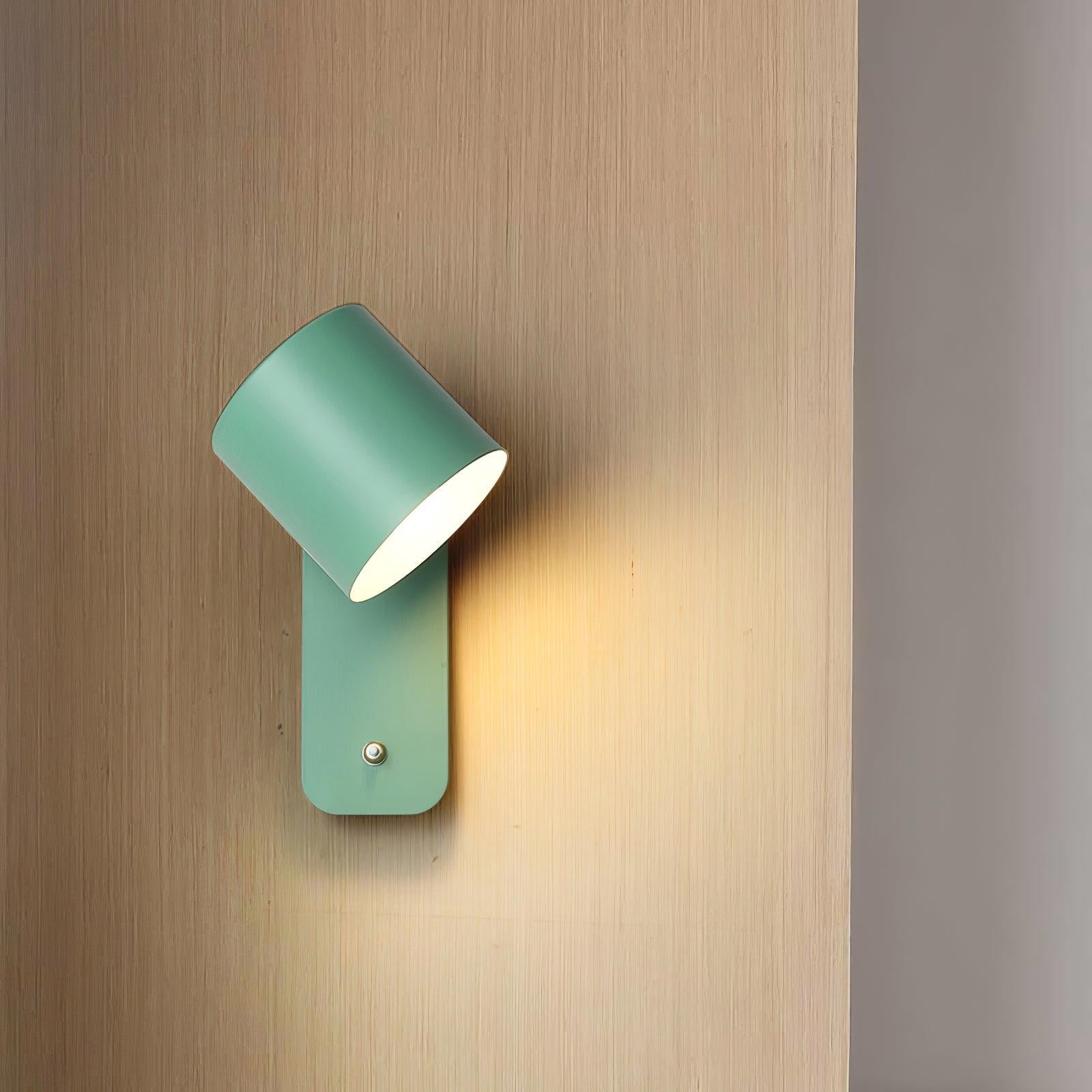 Pivot Cylinder Wall Light, Bedroom Wall Sconce, detail 47