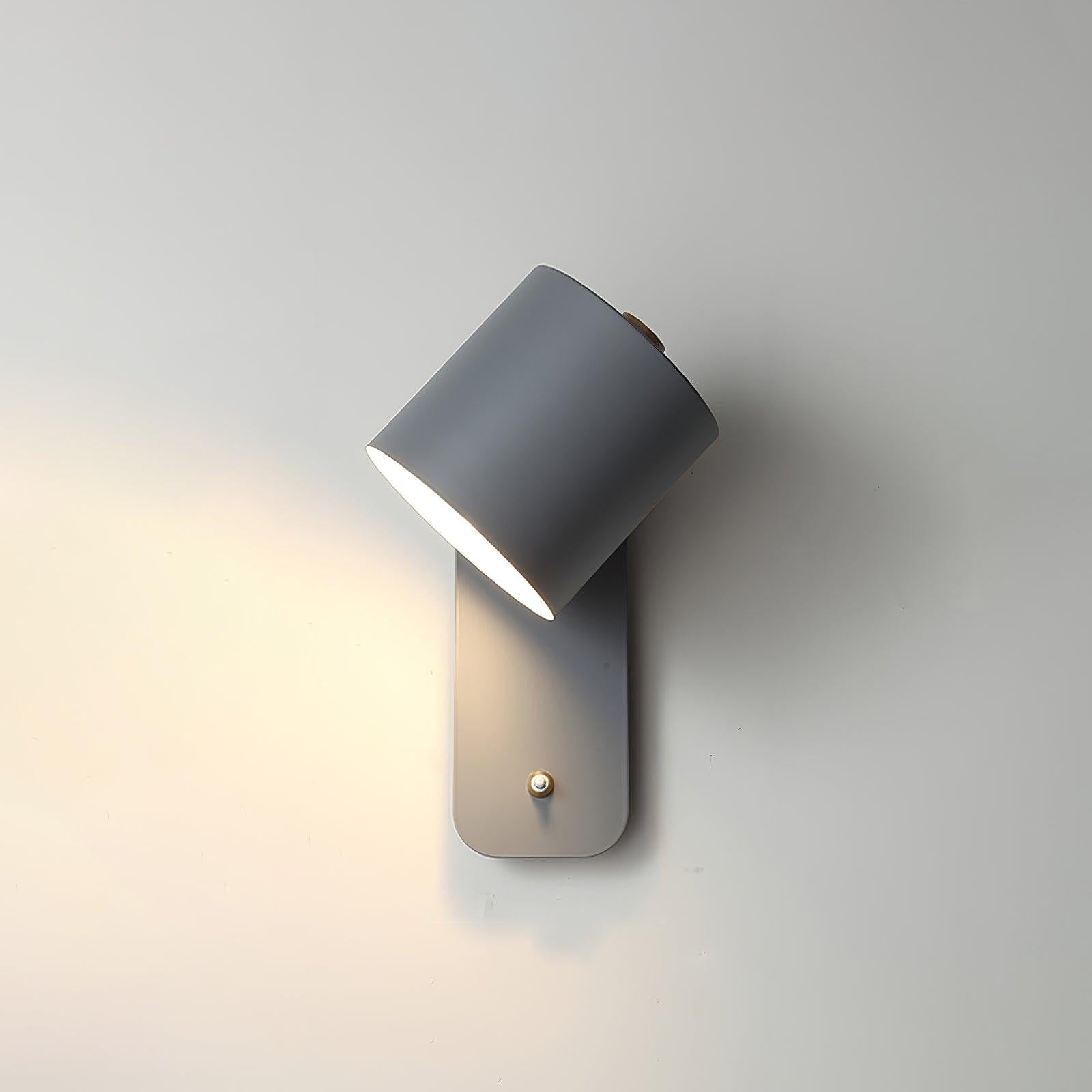 Pivot Cylinder Wall Light, Bedroom Wall Sconce, detail 49