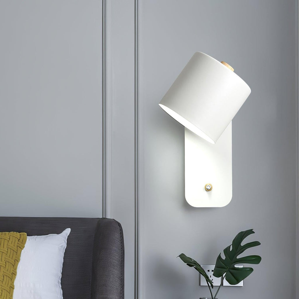 Pivot Cylinder Wall Light, Bedroom Wall Sconce, detail 50