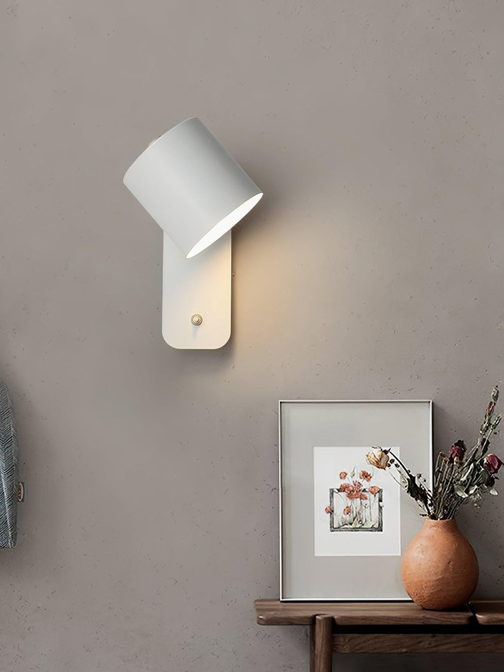 Pivot Cylinder Wall Light, Bedroom Wall Sconce, detail 56