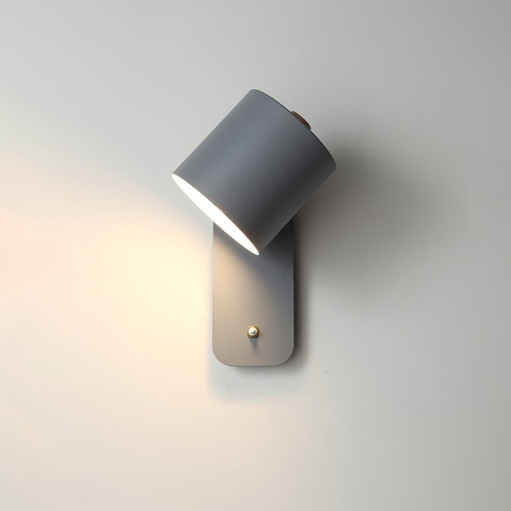 Pivot Cylinder Wall Light, Bedroom Wall Sconce, detail 61