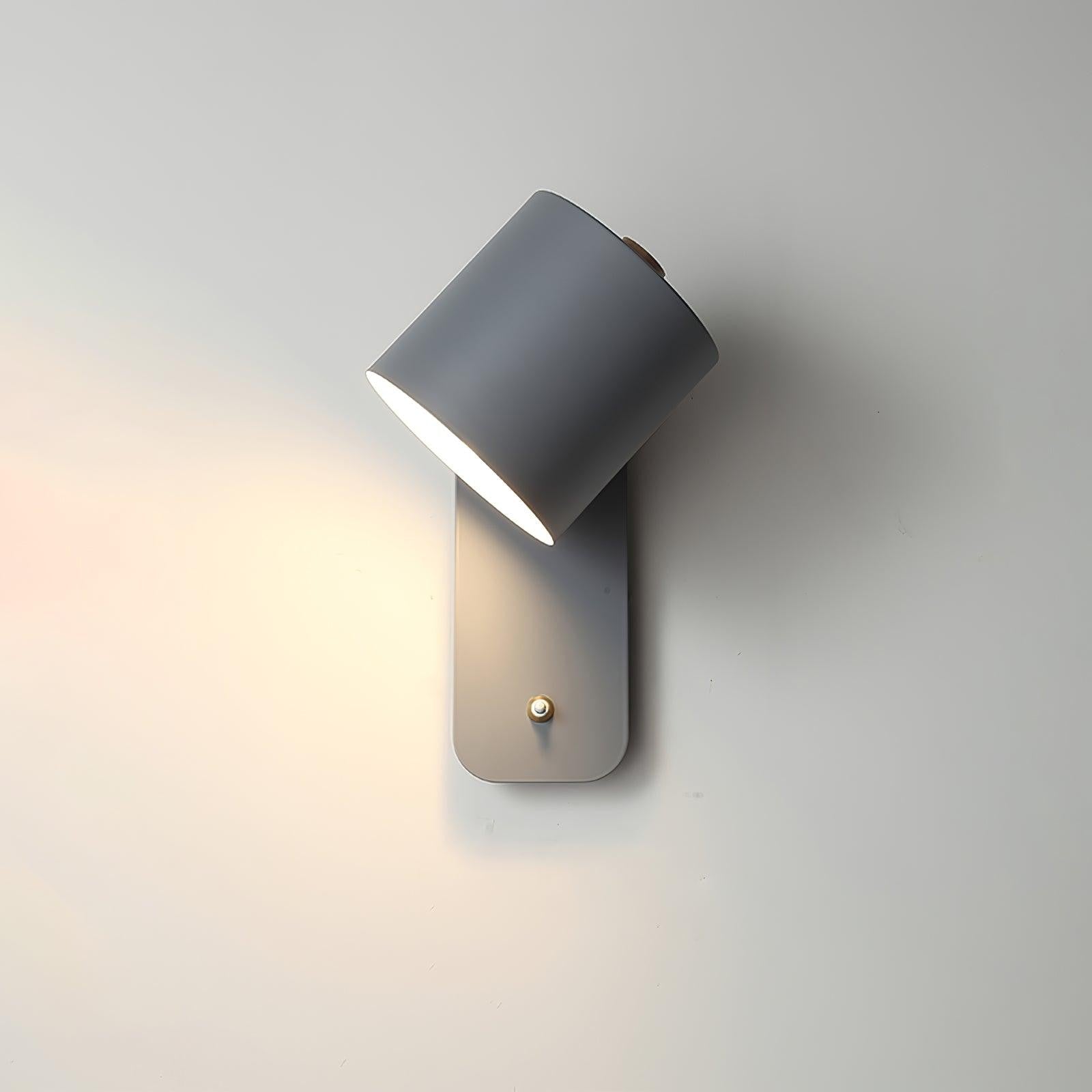 Pivot Cylinder Wall Light, Bedroom Wall Sconce, detail 61