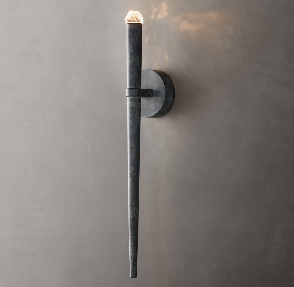 Aquitaine Torch Wall Light, Wall Sconce, detail 3