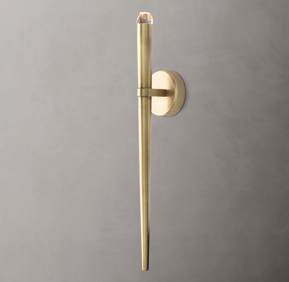 Aquitaine Torch Wall Light, Wall Sconce, Dimensions Overall: 4"