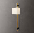 Vela Box Bar Sconce - Box Shade, Bedroom Wall Sconce, Dimensions Rectangular Bar: