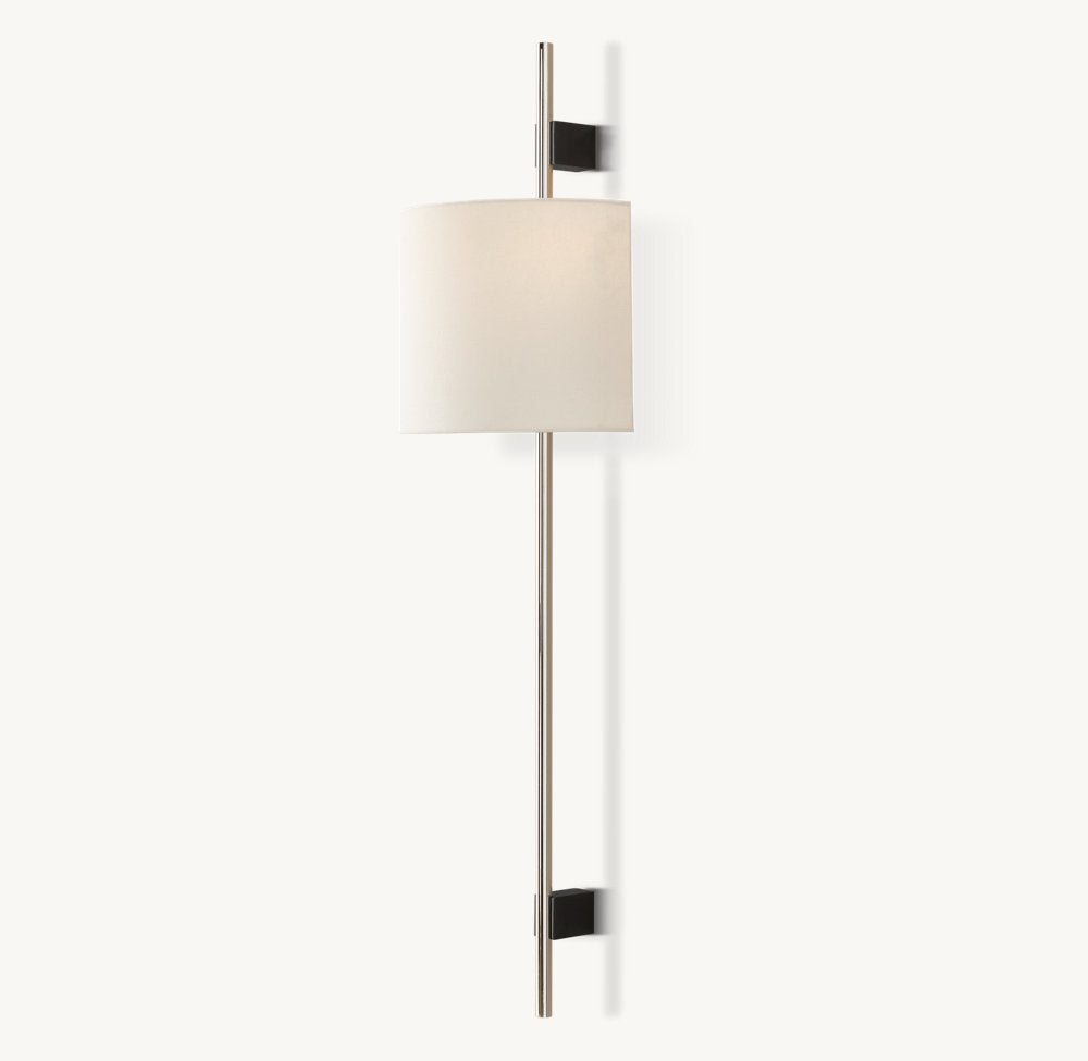 Vela Circular Bar Sconce - Circular Shade, Bedroom Wall Sconce, detail 20