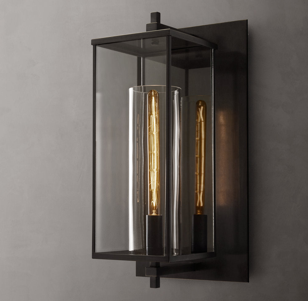 Devaux Grand Square Wall Light, Wall Sconce, detail 15