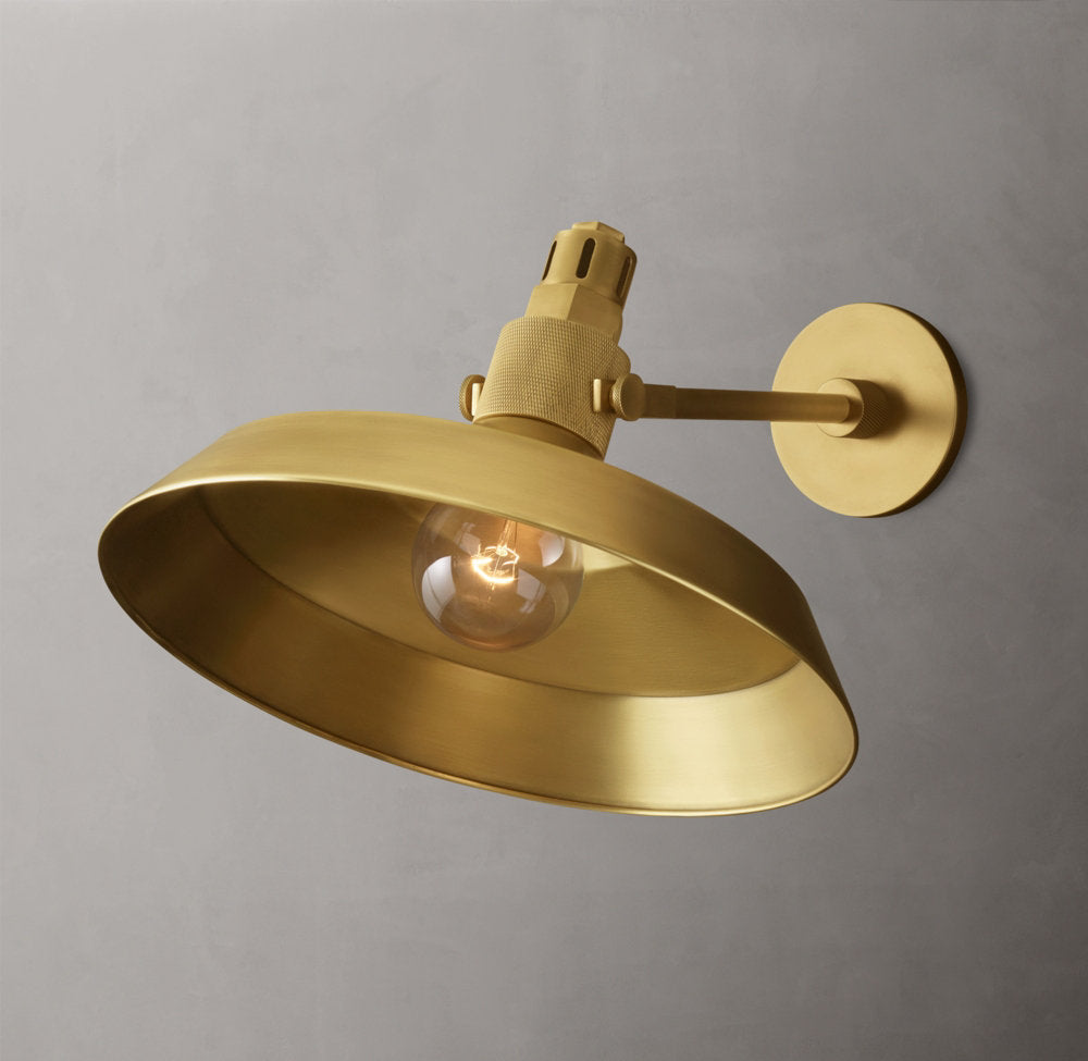 Condorcet Metal Shade Wall Light, Wall Sconce, detail 7