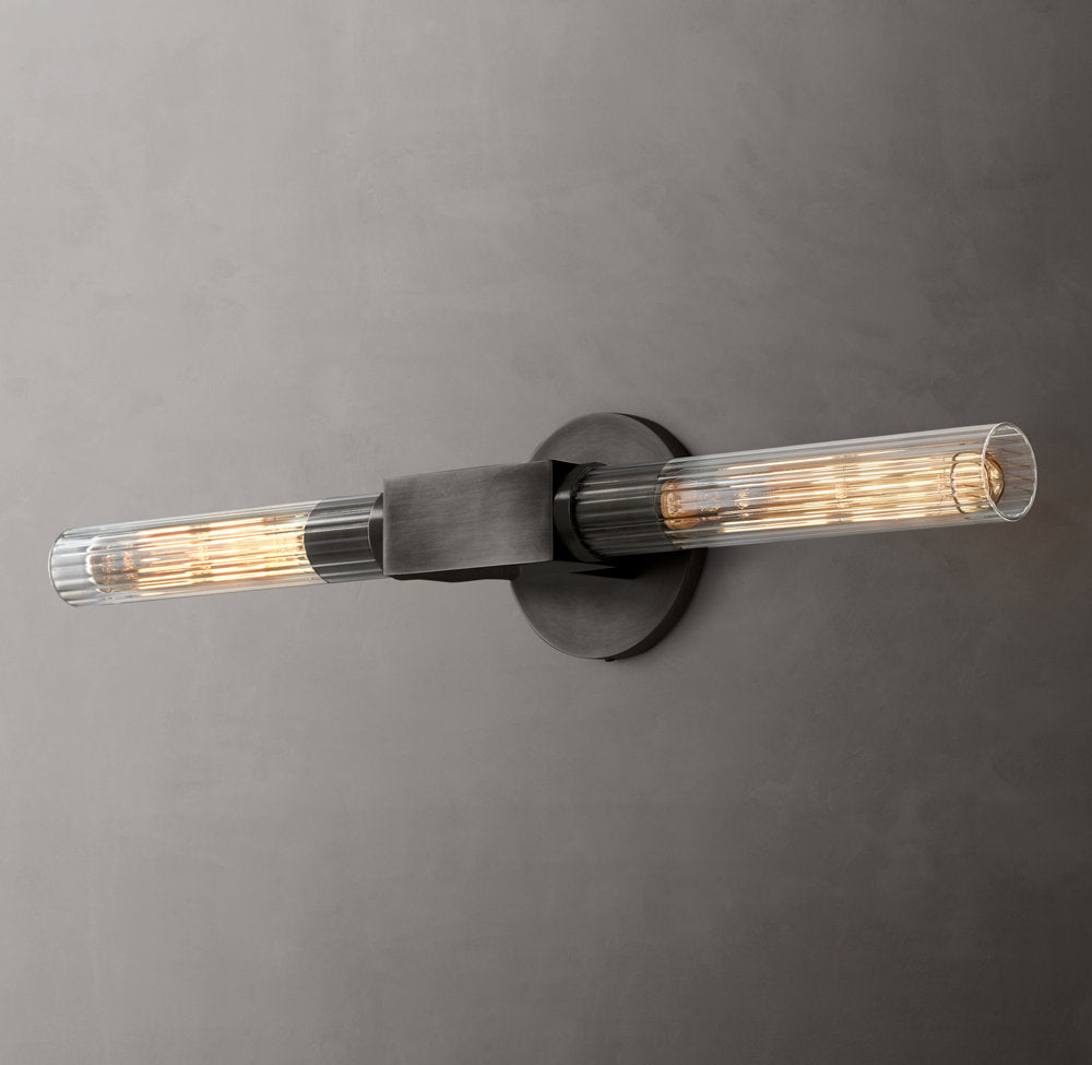Cannele Linear Wall Light, Bathroom Wall Sconce, detail 15