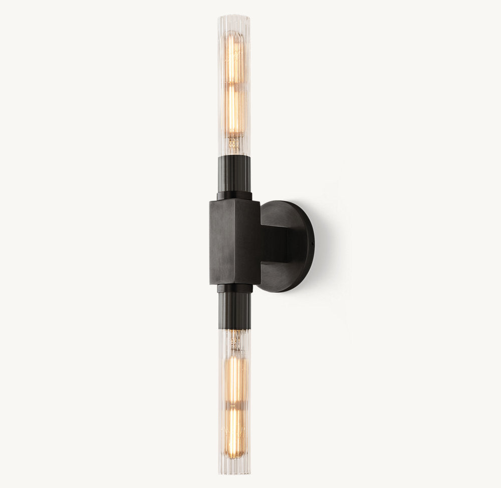 Cannele Linear Wall Light, Bathroom Wall Sconce, detail 16