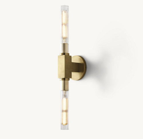 Cannele Linear Wall Light, Bathroom Wall Sconce, detail 9