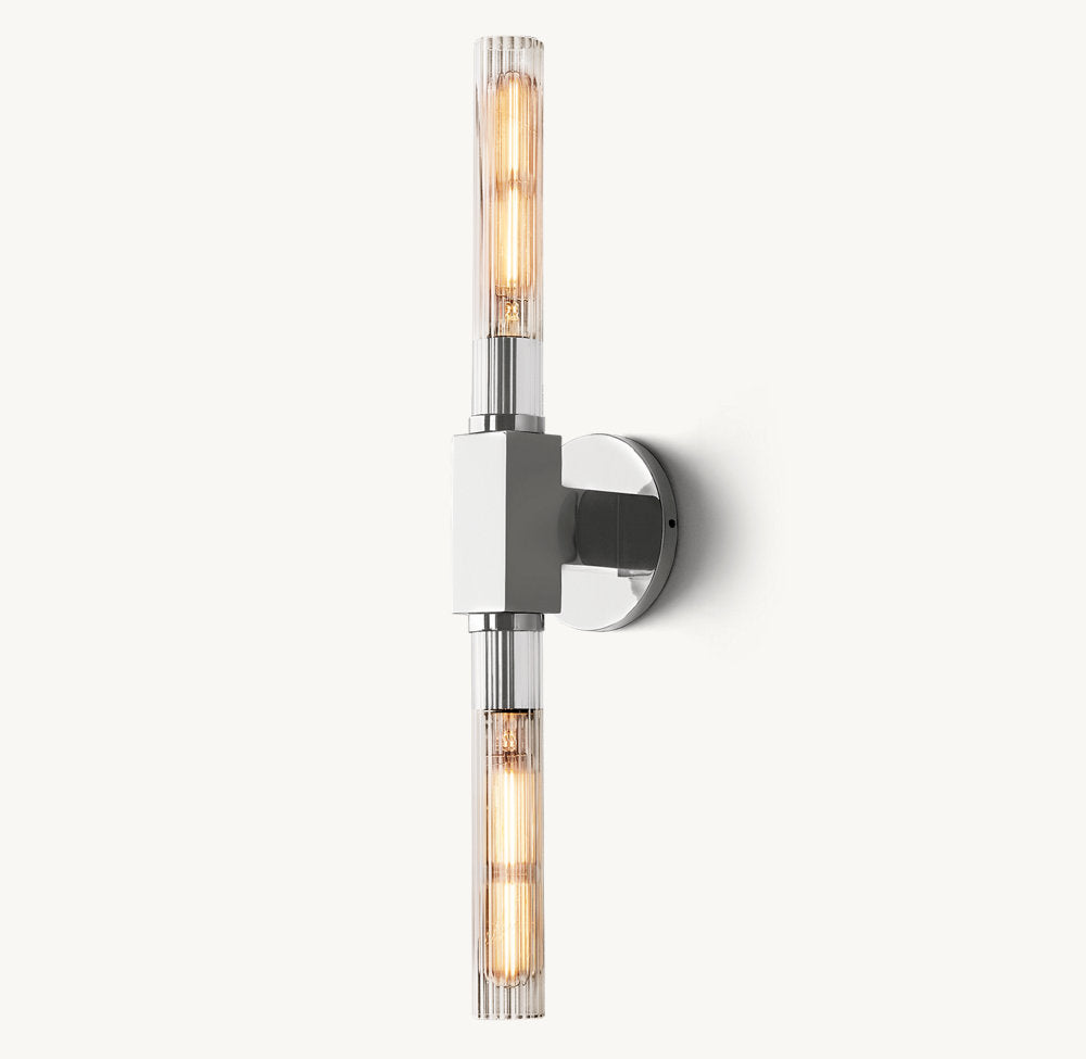 Cannele Linear Wall Light, Bathroom Wall Sconce, detail 27
