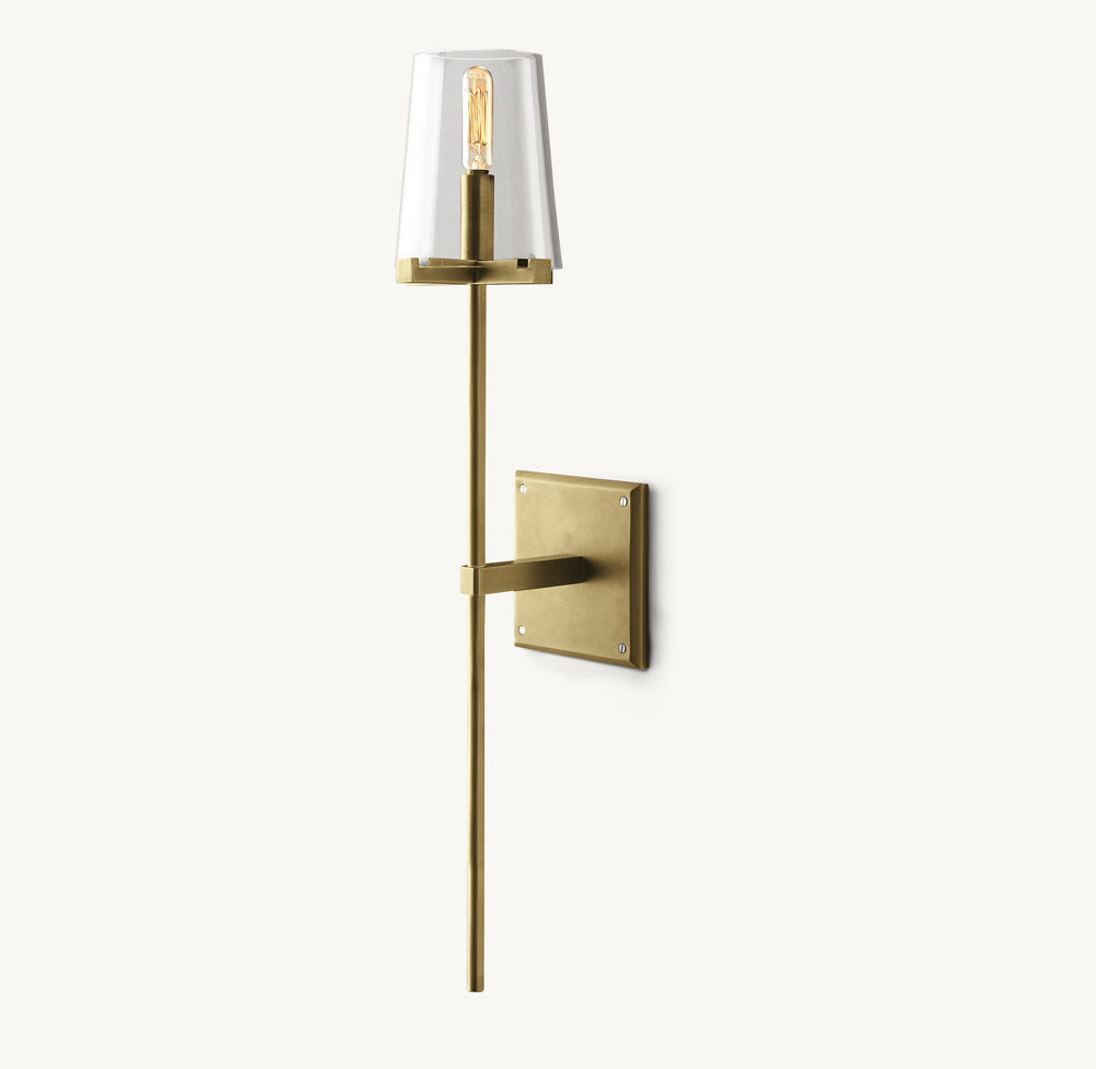 Pauillac Torch Wall Light, Bedroom Wall Sconce, detail 6