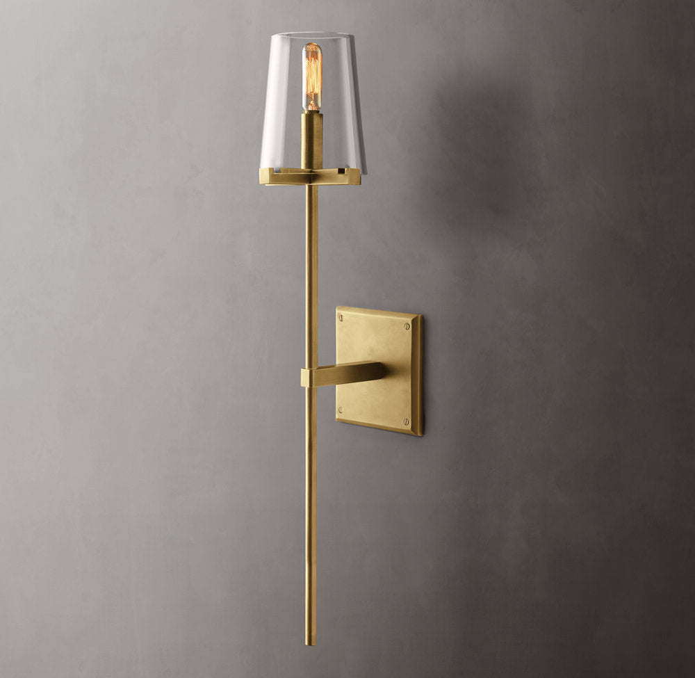 Pauillac Torch Wall Light, Bedroom Wall Sconce, detail 4