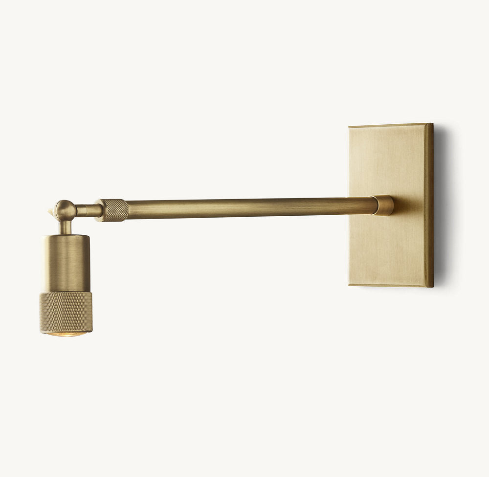 Utilitaire Grand Telescoping Wall Light, Bedroom Wall Sconce, detail 7