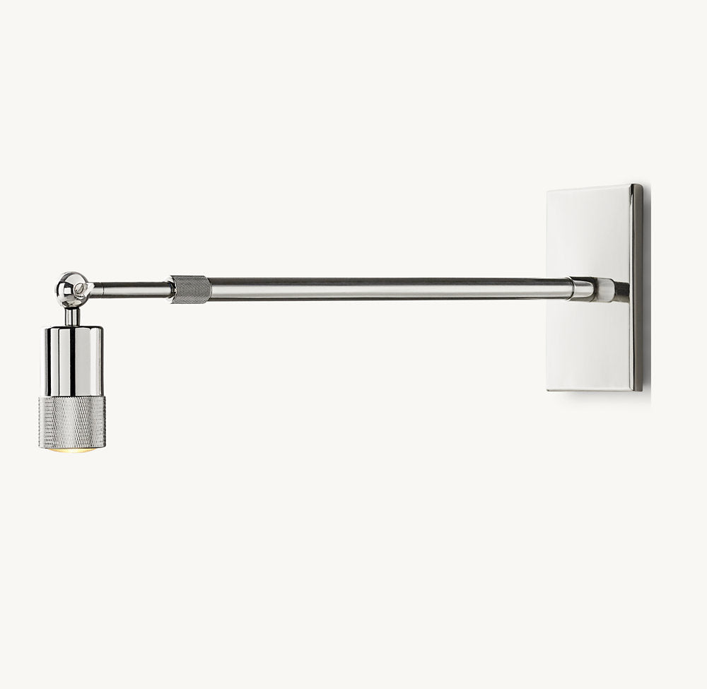 Utilitaire Grand Telescoping Wall Light, Bedroom Wall Sconce, detail 16