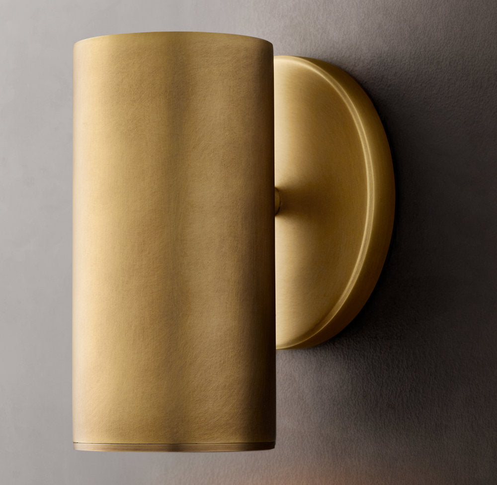 Champeaux Exterior Sconce, Outdoor Wall Light, 4"D x 6"H