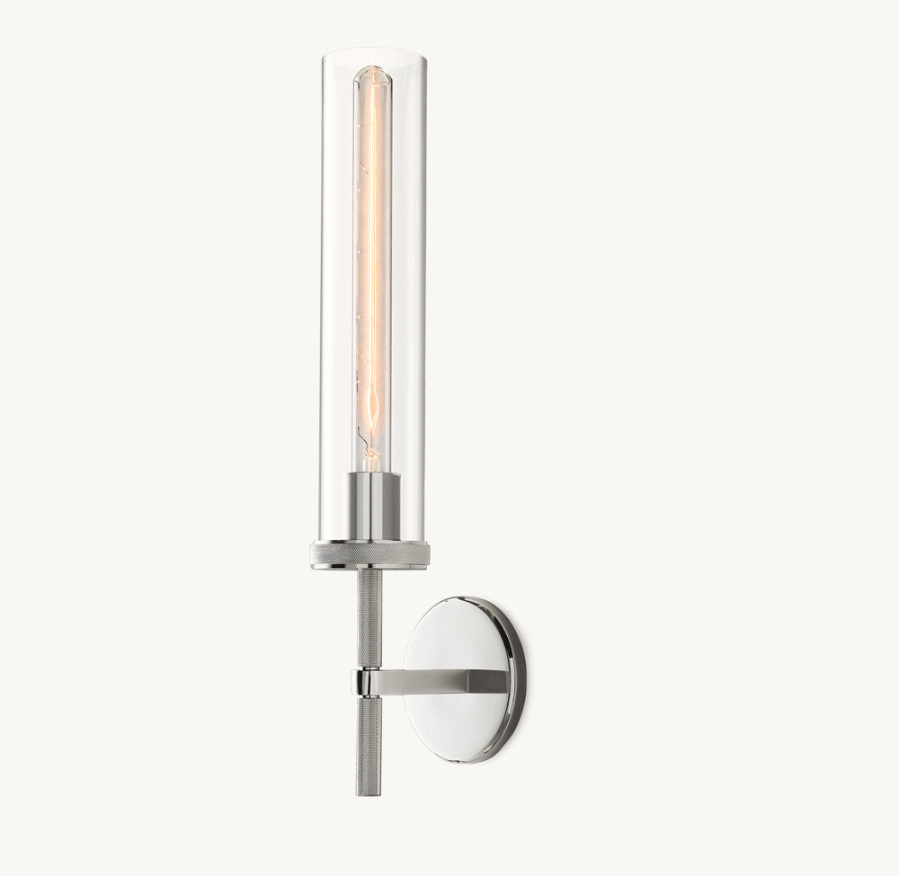 Lambeth Knurled Grand Wall Light, Bathroom Wall Sconce, detail 20