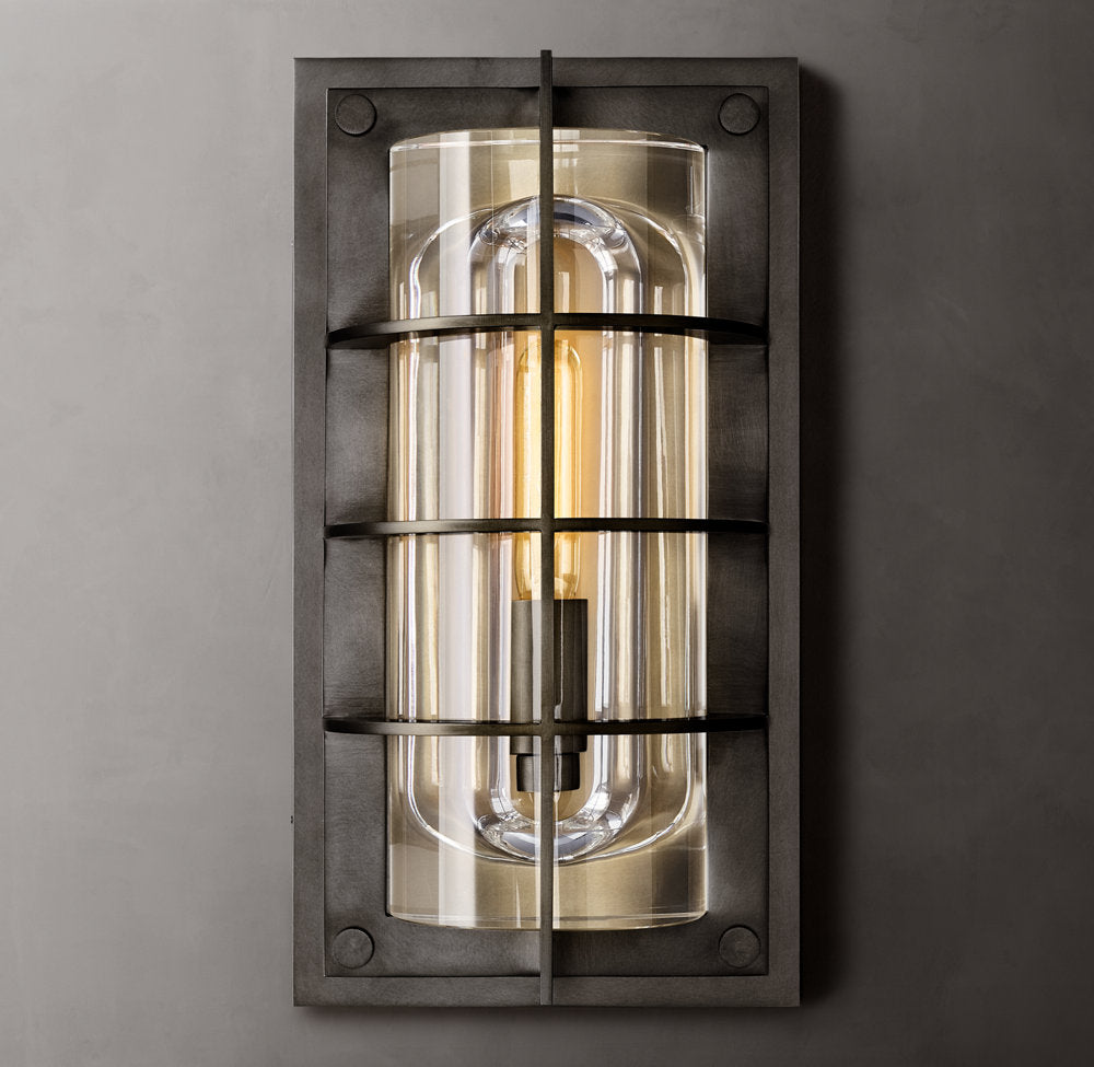 Vicomte Exterior Sconce, Outdoor Wall Light, detail 9