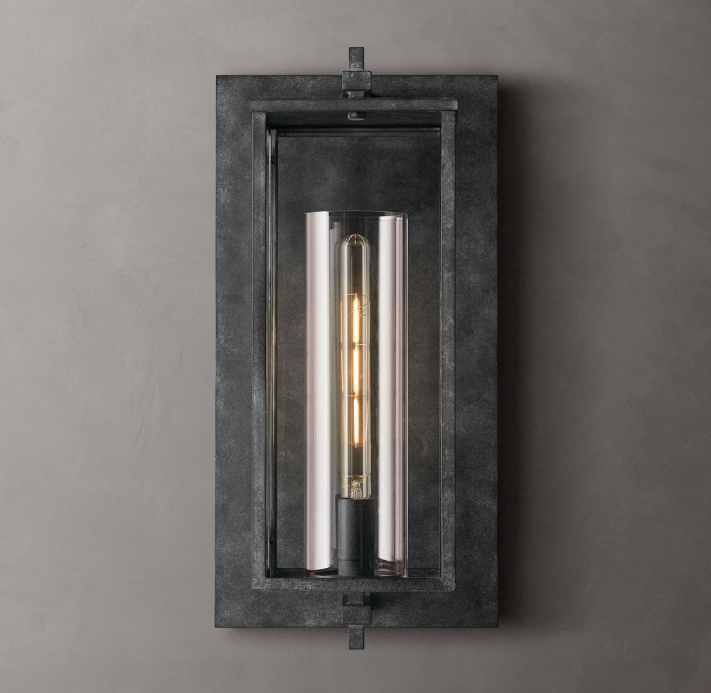 Devaux Grand Square Wall Light, Wall Sconce, detail 10
