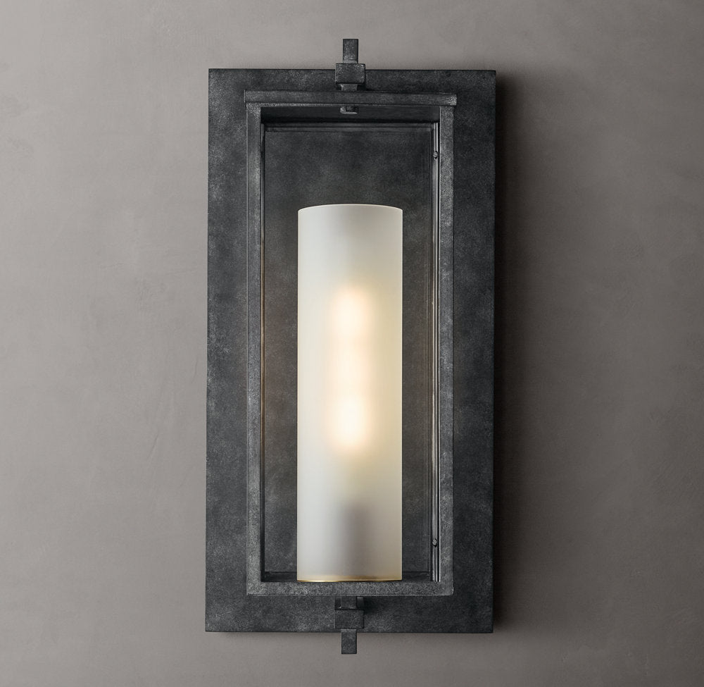 Devaux Grand Square Wall Light, Wall Sconce, detail 12