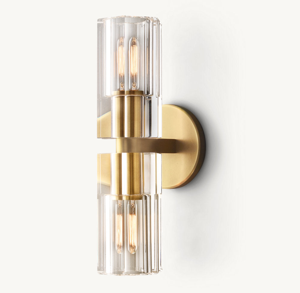 Arcachon Linear Wall Light, Bathroom Wall Sconce, detail 6
