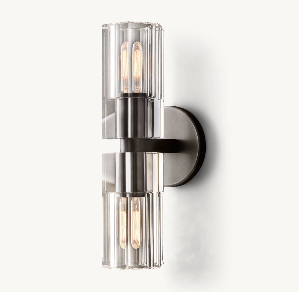 Arcachon Linear Wall Light, Bathroom Wall Sconce, detail 12