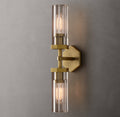 Lambeth Hexagonal Linear Wall Light, Bathroom Wall Sconce, Dimensions Overall: 19"