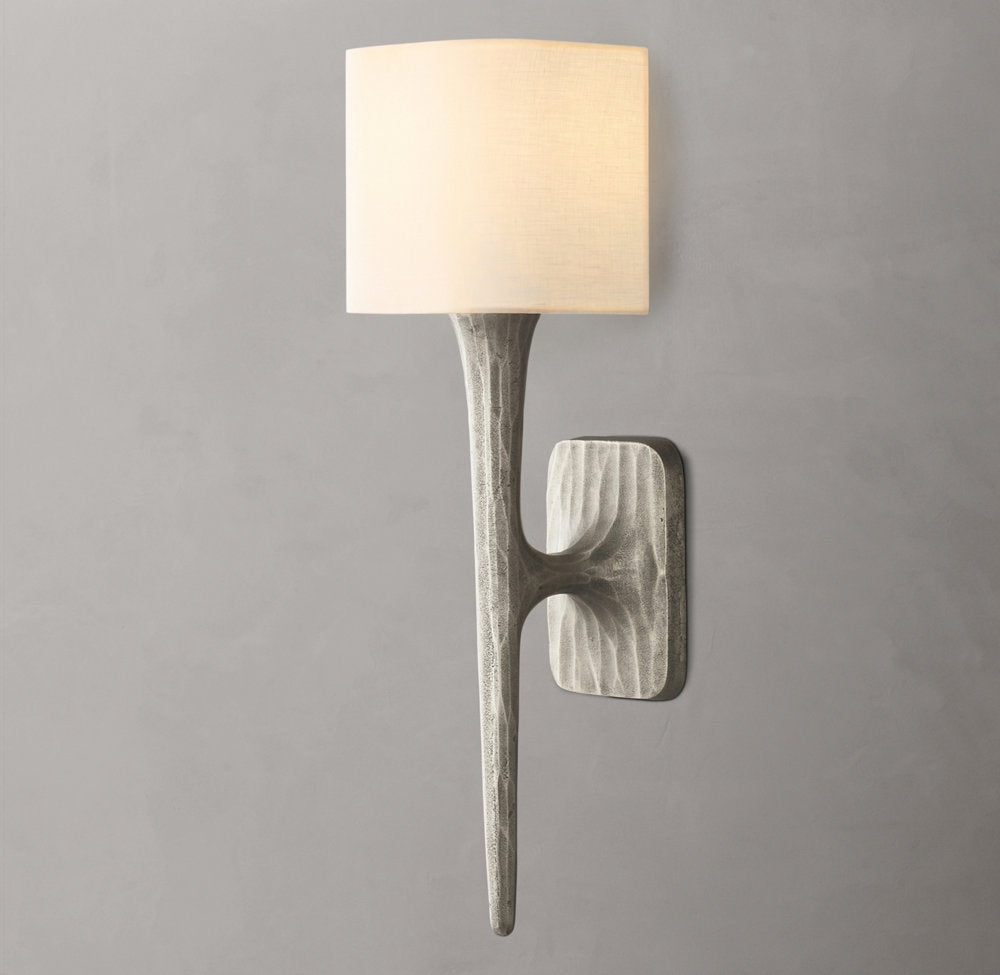 Thaddeus Shaded Wall Light, Bathroom Wall Sconce, detail 15