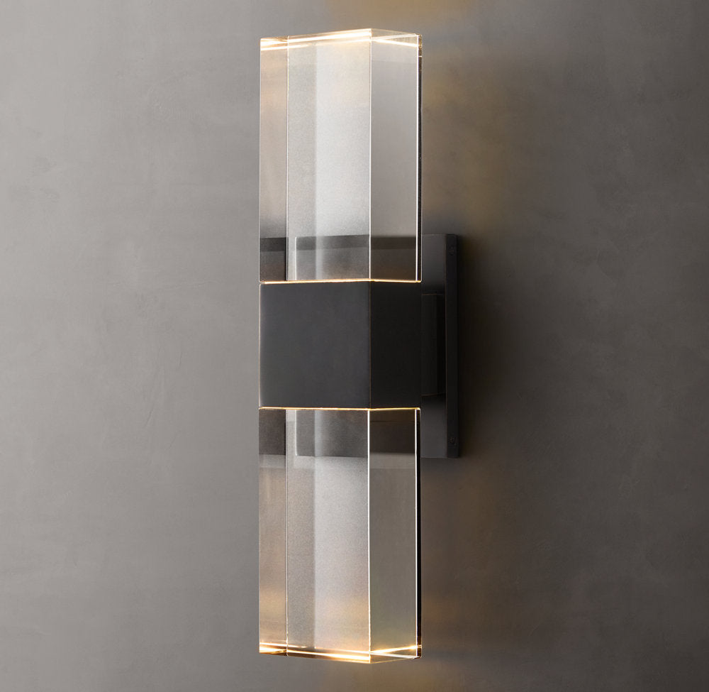 Serra Linear Wall Light - Dimensions Overall: 5", Wall Sconce, detail 3